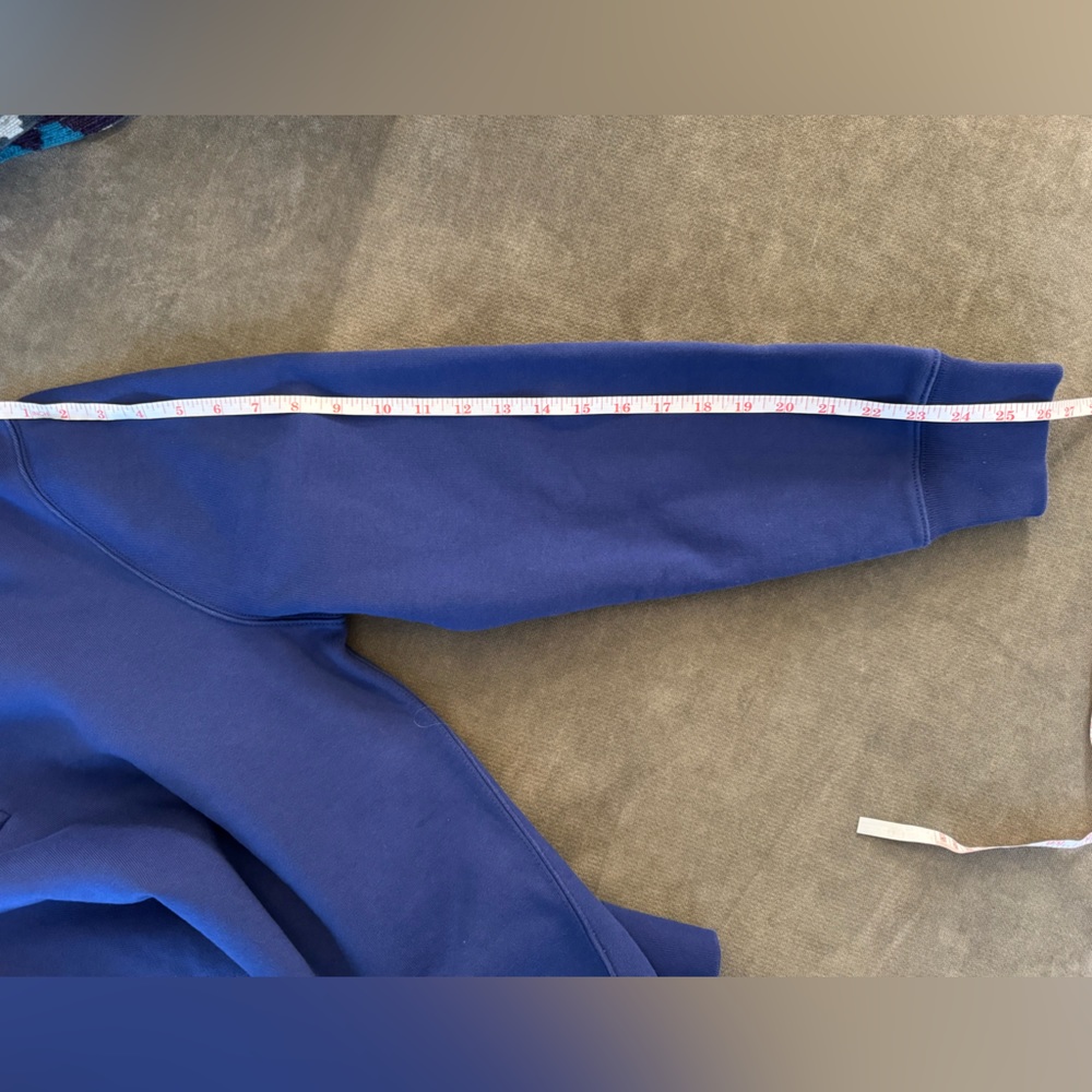 NWOT J. Crew Mens Heritage Fleece sportswear Sweatpants + sweatshirt nav… - Picture 2 of 12